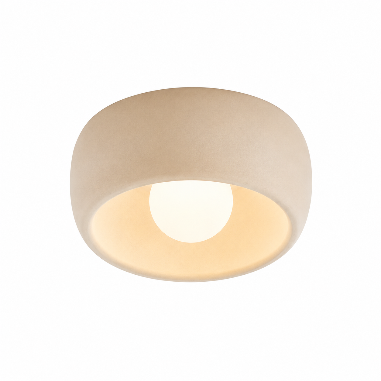 Casa Lumière Ronde Plafondlamp - Warme Design Lamp Sfeerverlichting
