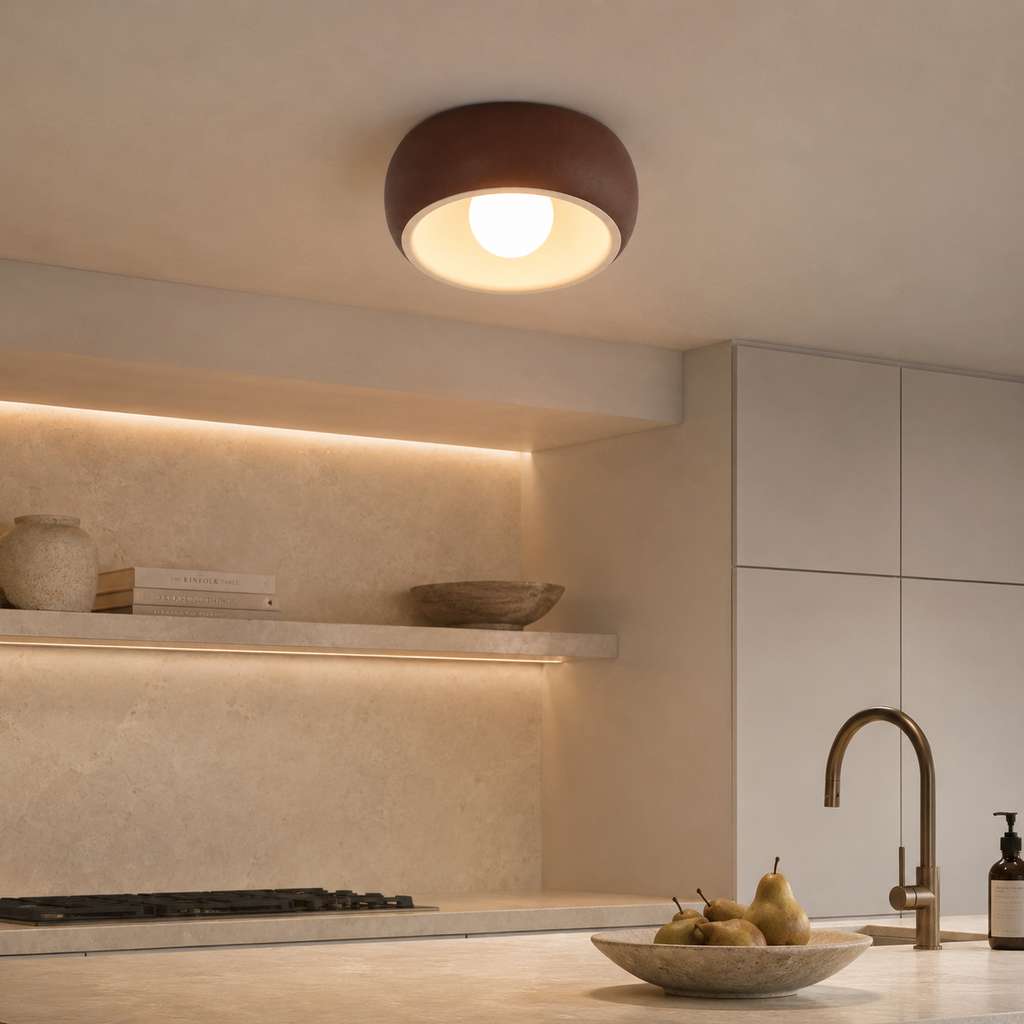 Casa Lumière Ronde Plafondlamp - Warme Design Lamp Sfeerverlichting