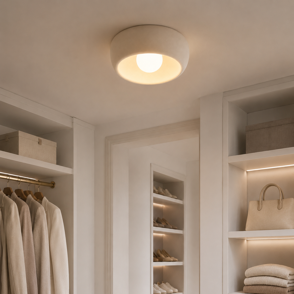 Casa Lumière Ronde Plafondlamp - Warme Design Lamp Sfeerverlichting