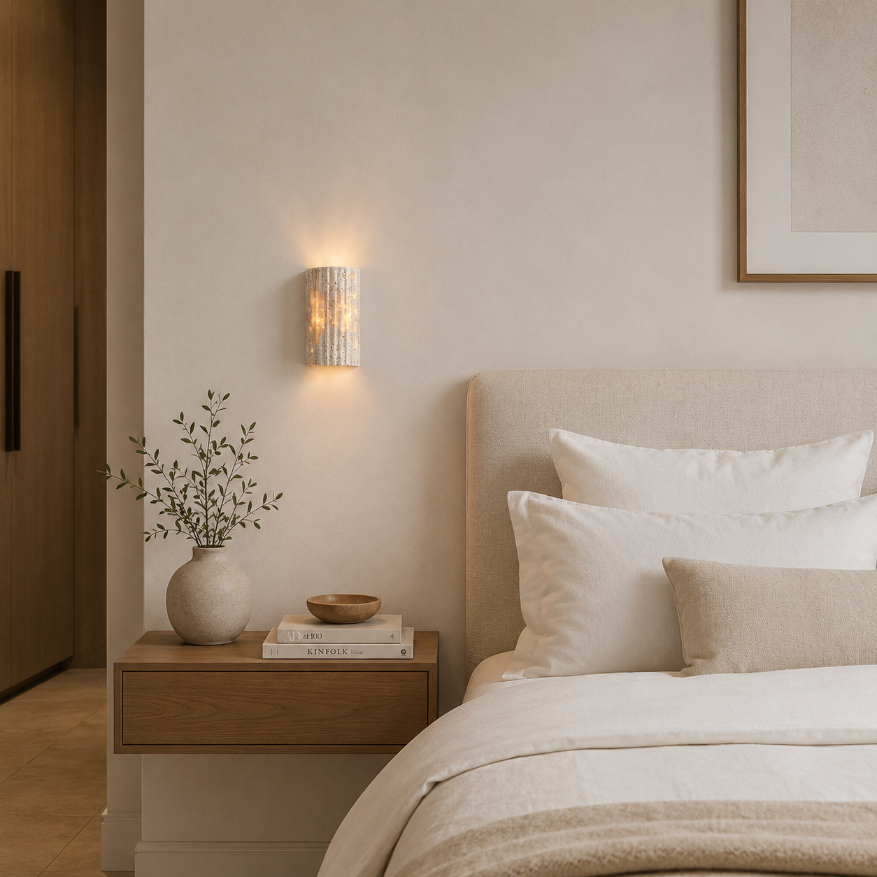 Casa Lumière Travertine Wandlamp - Wandverlichting voor Binnen & Buiten