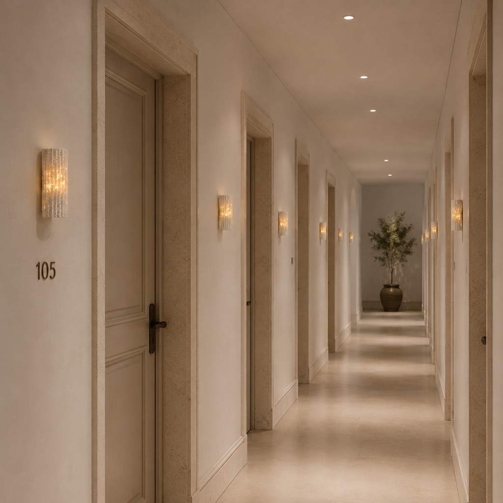 Casa Lumière Travertine Wandlamp - Wandverlichting voor Binnen & Buiten
