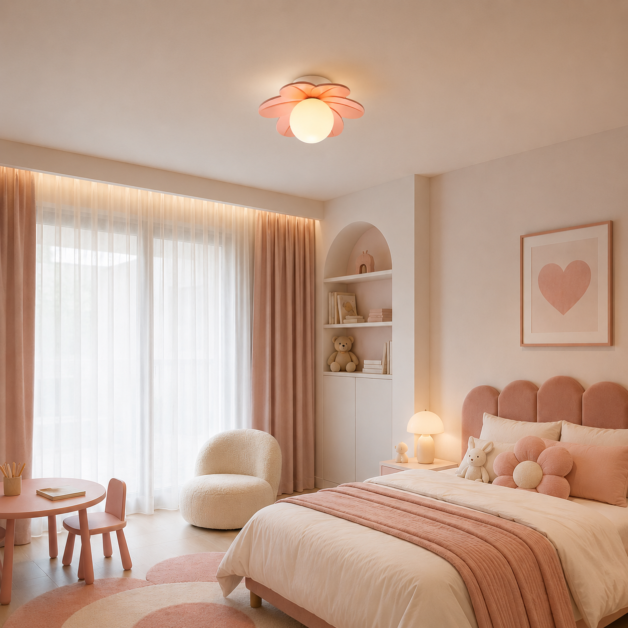 Casa Lumière Bloem Plafondlamp - Design Lamp Sfeerverlichting