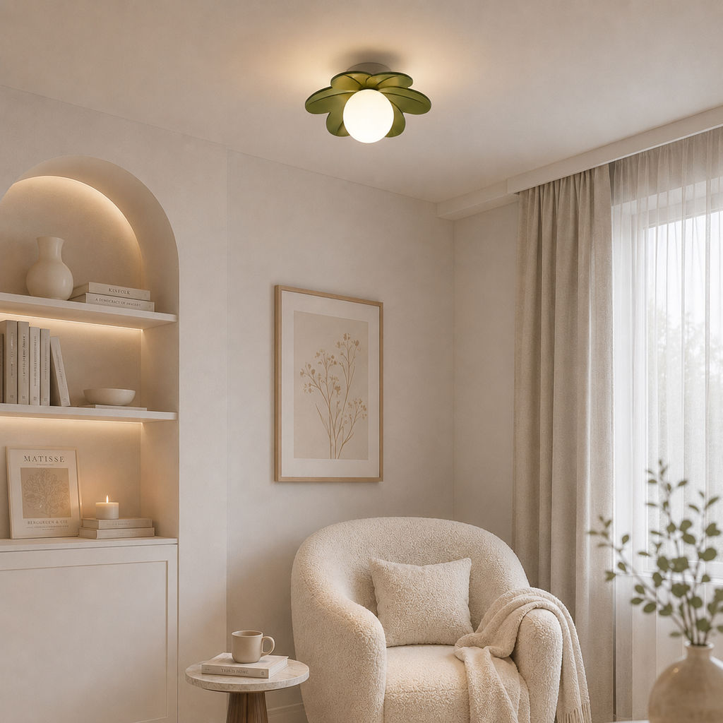Casa Lumière Bloem Plafondlamp - Design Lamp Sfeerverlichting