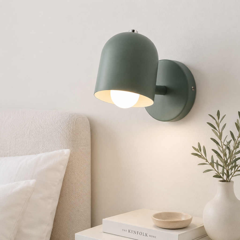 Casa Lumière Minimalistische Wandlamp - Ronde Kap Design Lamp Sfeerverlichting