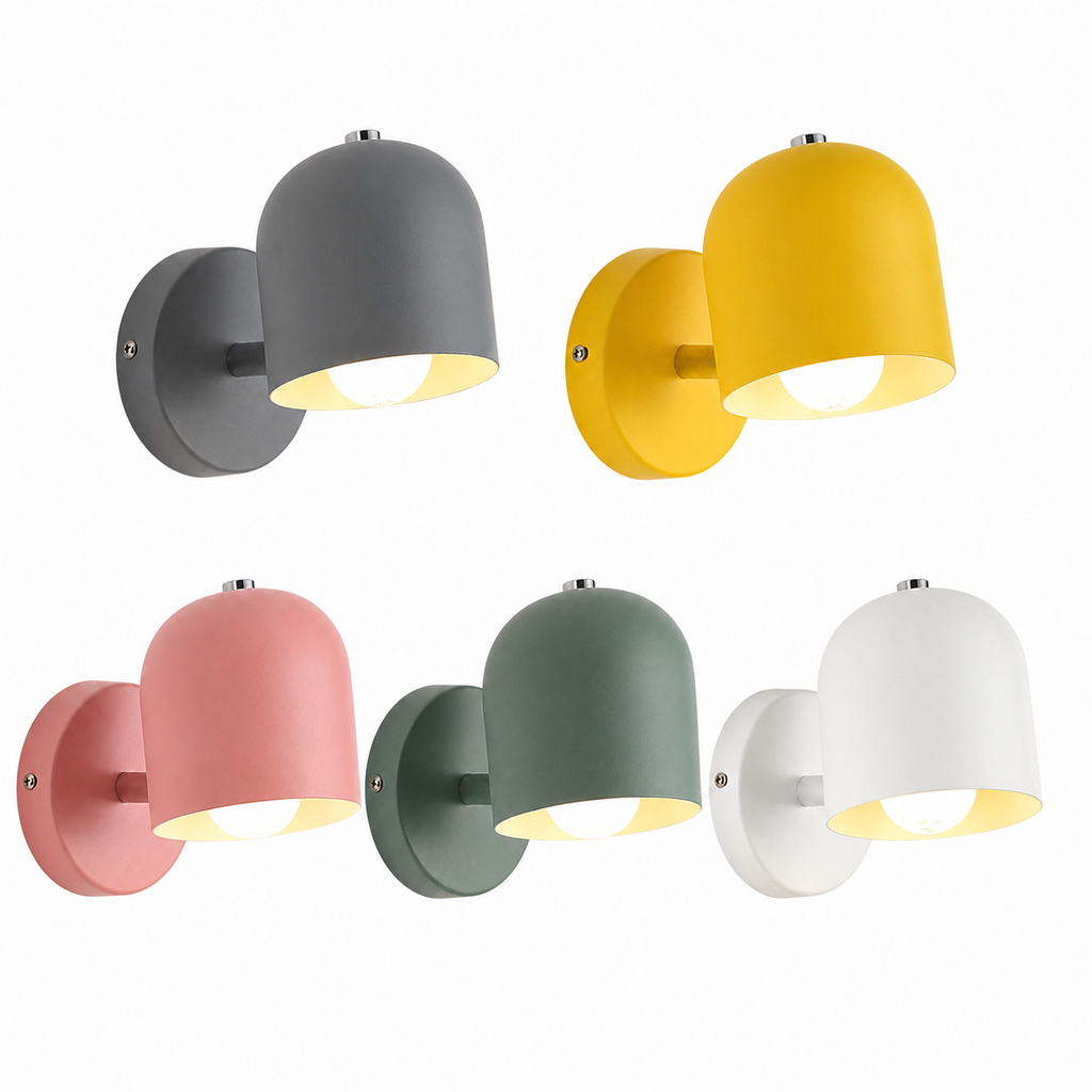 Casa Lumière Minimalistische Wandlamp - Ronde Kap Design Lamp Sfeerverlichting