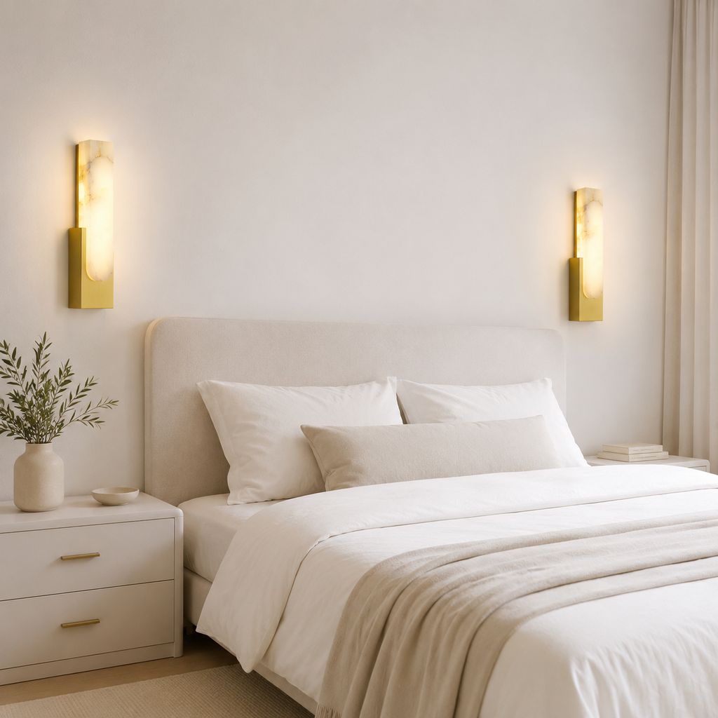 Casa Lumière Alabaster Wandlamp - Moderne Design Lamp Sfeerverlichting