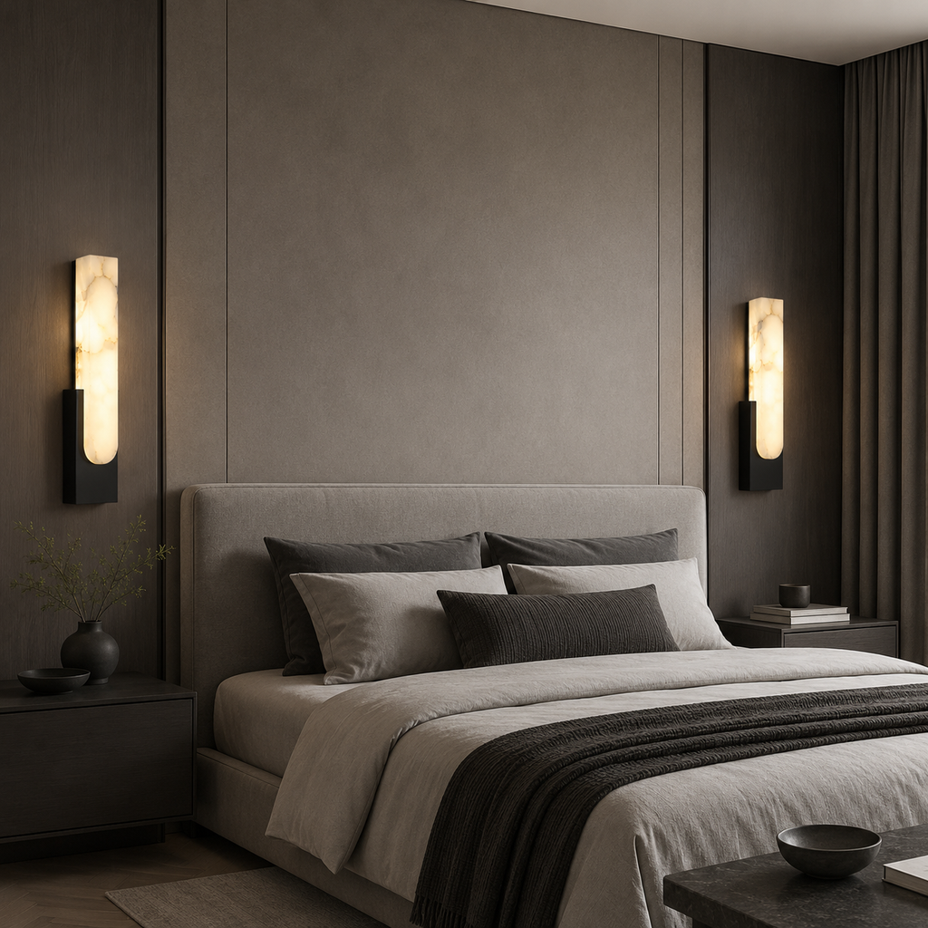Casa Lumière Alabaster Wandlamp - Moderne Design Lamp Sfeerverlichting