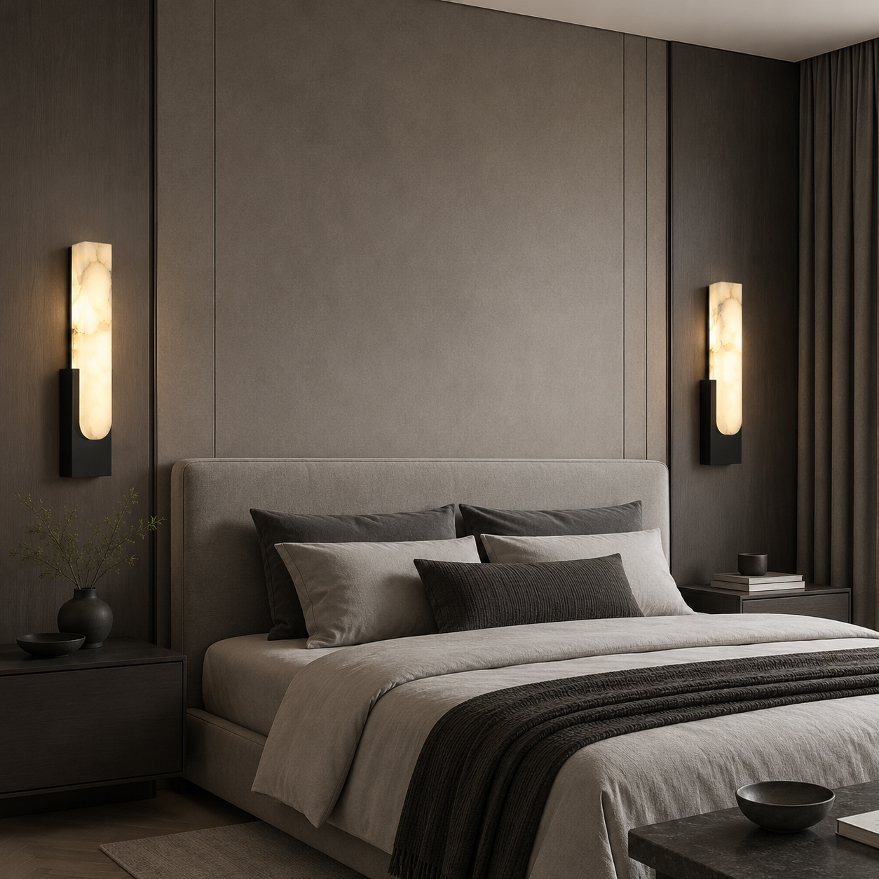 Casa Lumière Alabaster Wandlamp - Moderne Design Lamp Sfeerverlichting