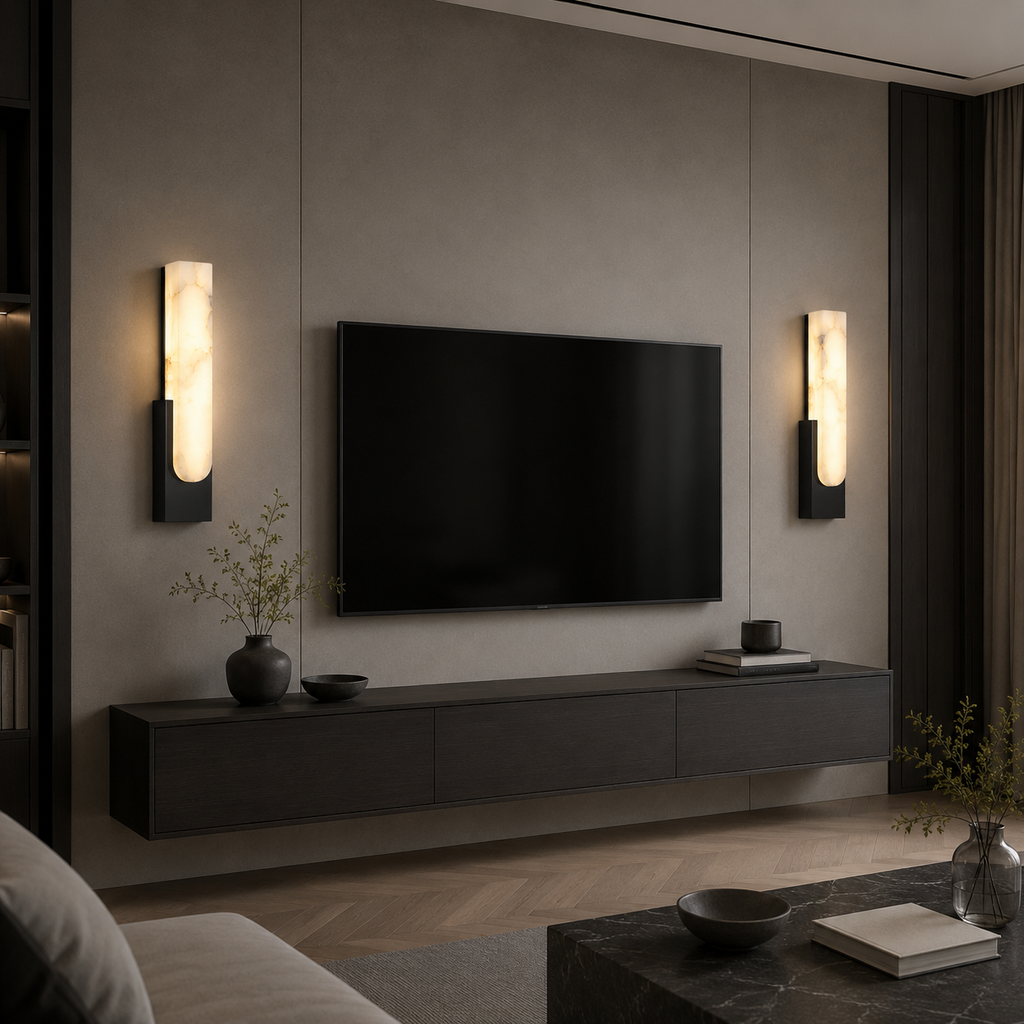 Casa Lumière Alabaster Wandlamp - Moderne Design Lamp Sfeerverlichting