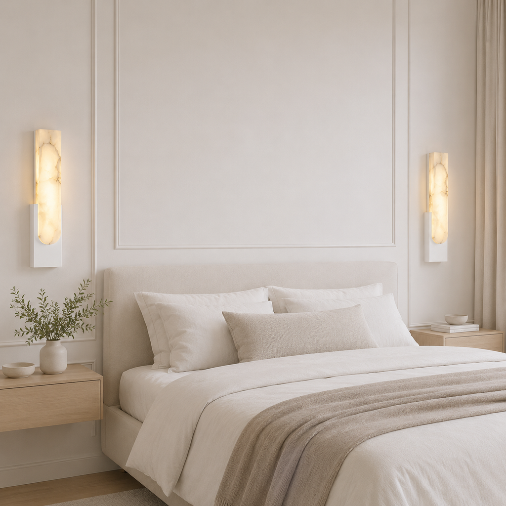 Casa Lumière Alabaster Wandlamp - Moderne Design Lamp Sfeerverlichting