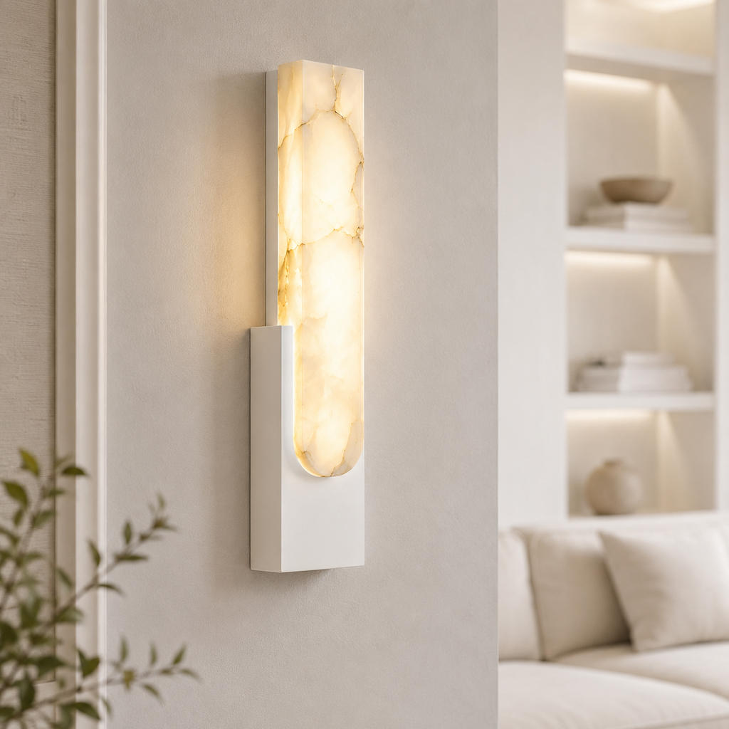 Casa Lumière Alabaster Wandlamp - Moderne Design Lamp Sfeerverlichting