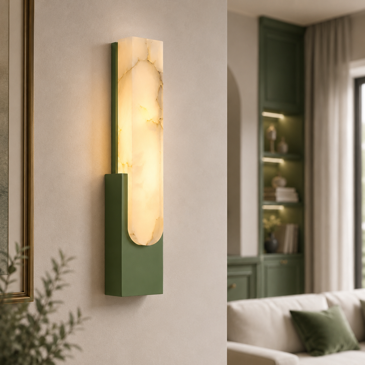 Casa Lumière Alabaster Wandlamp - Moderne Design Lamp Sfeerverlichting