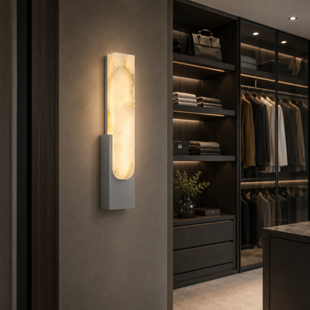 Casa Lumière Alabaster Wandlamp - Moderne Design Lamp Sfeerverlichting