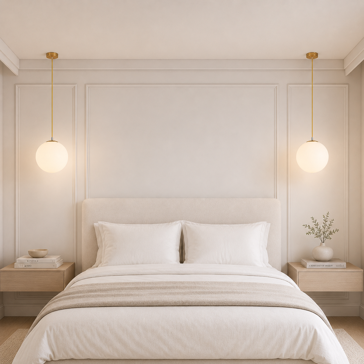 Casa Lumière Glazen Bol Hanglamp Nordic Design – Minimalistische Design Lamp