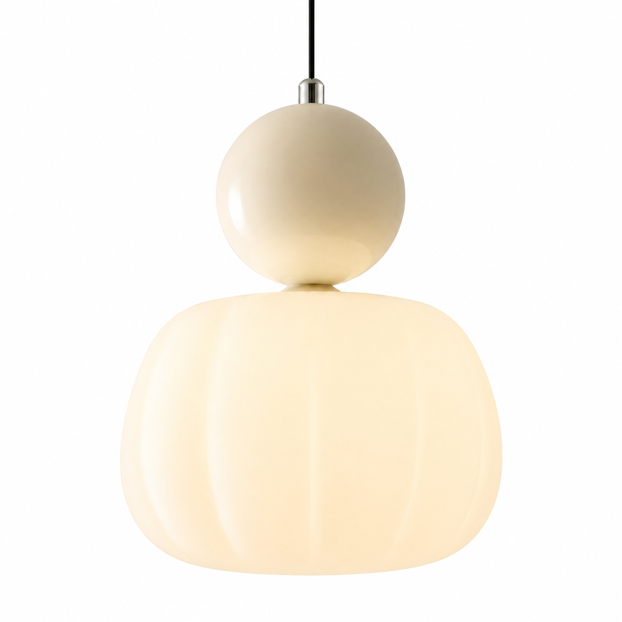 Casa Lumière Glazen Hanglamp - Decoratieve Bol Design Lamp