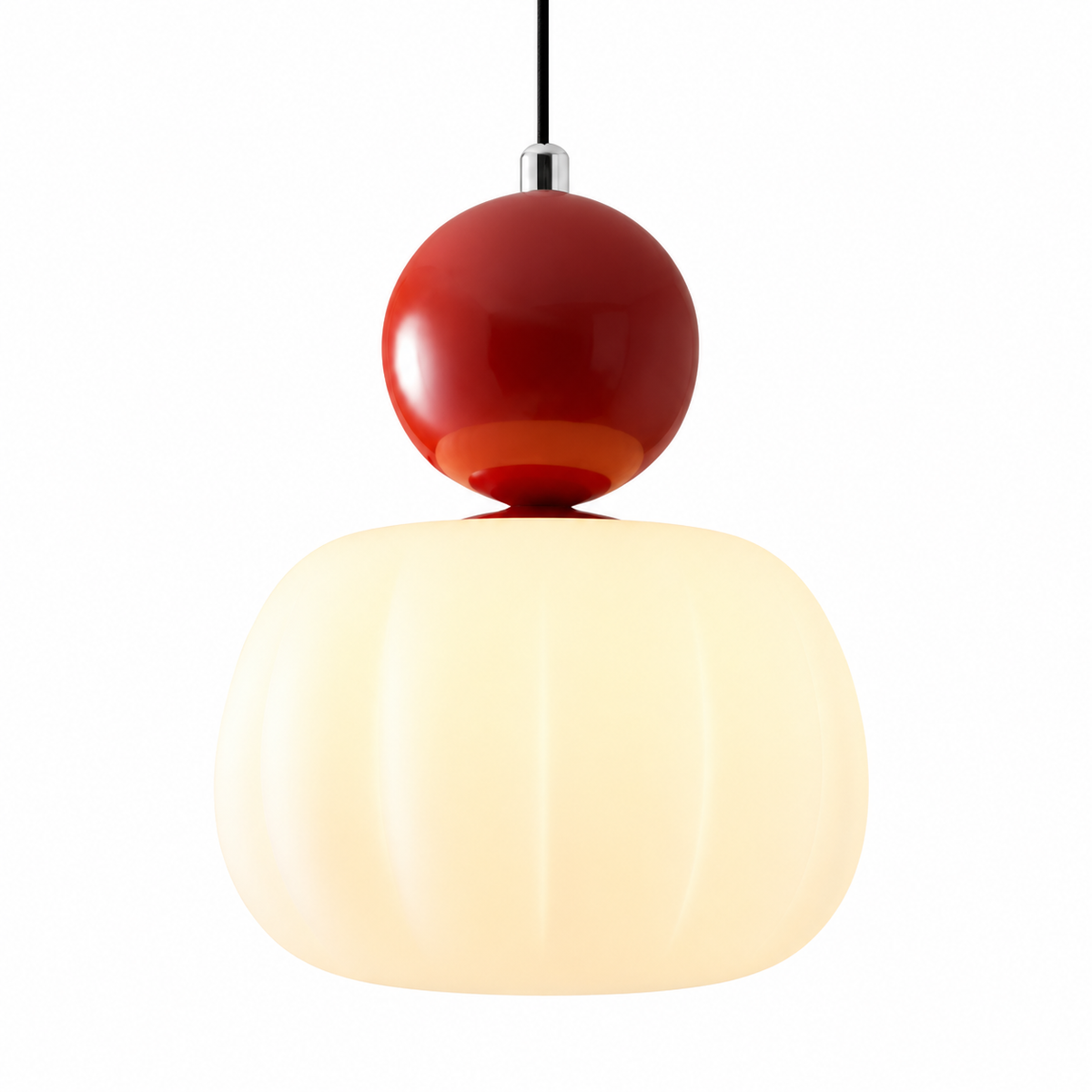 Casa Lumière Glazen Hanglamp - Decoratieve Bol Design Lamp