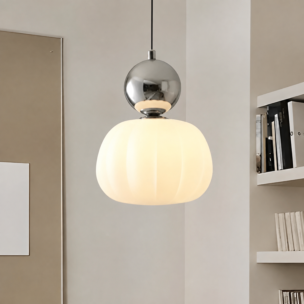 Casa Lumière Glazen Hanglamp - Decoratieve Bol Design Lamp