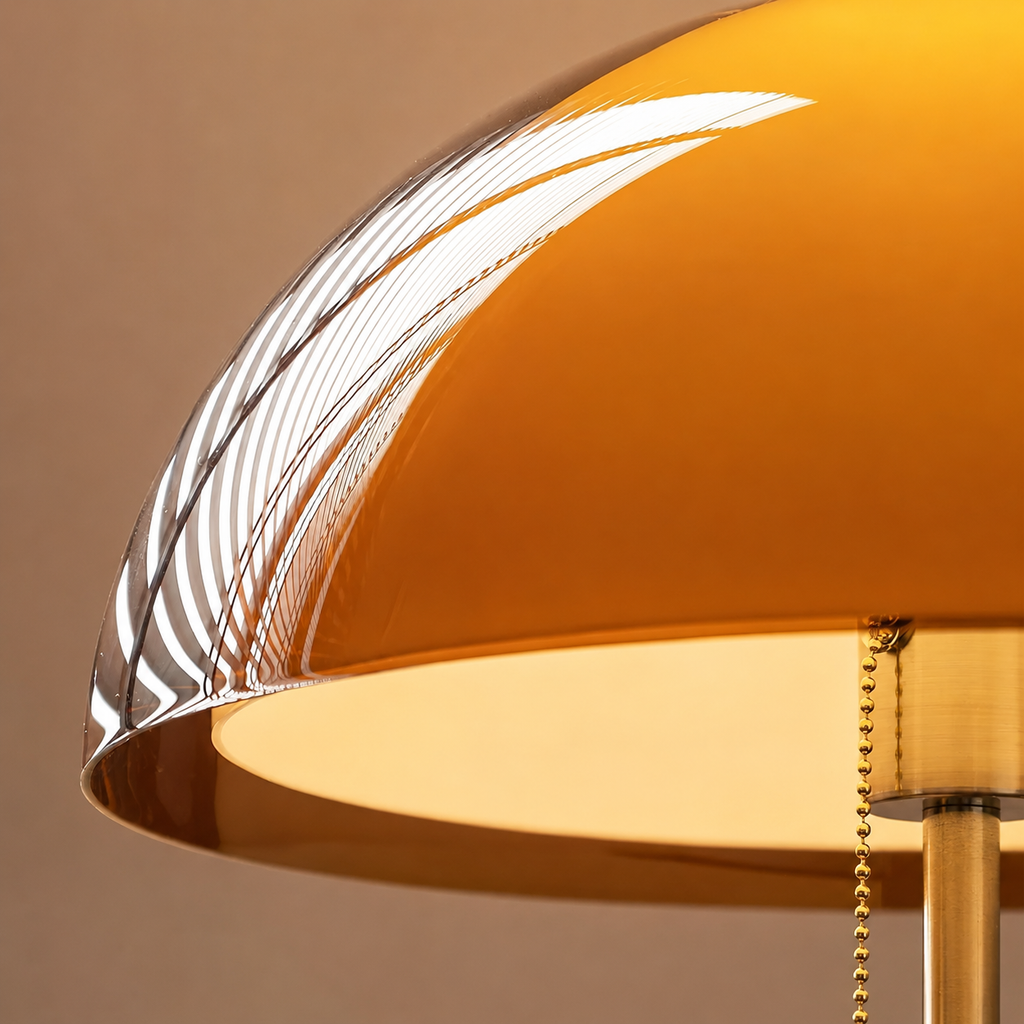 Casa Lumière Retro Vloerlamp - Design Lamp Sfeerverlichting van Hout en Metaal