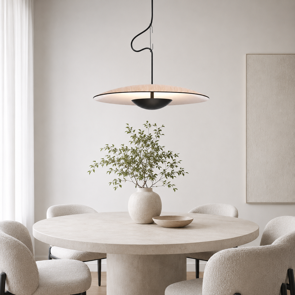 Casa Lumière Ginger Nordic Metalen Hanglamp - Metalen Design Lamp