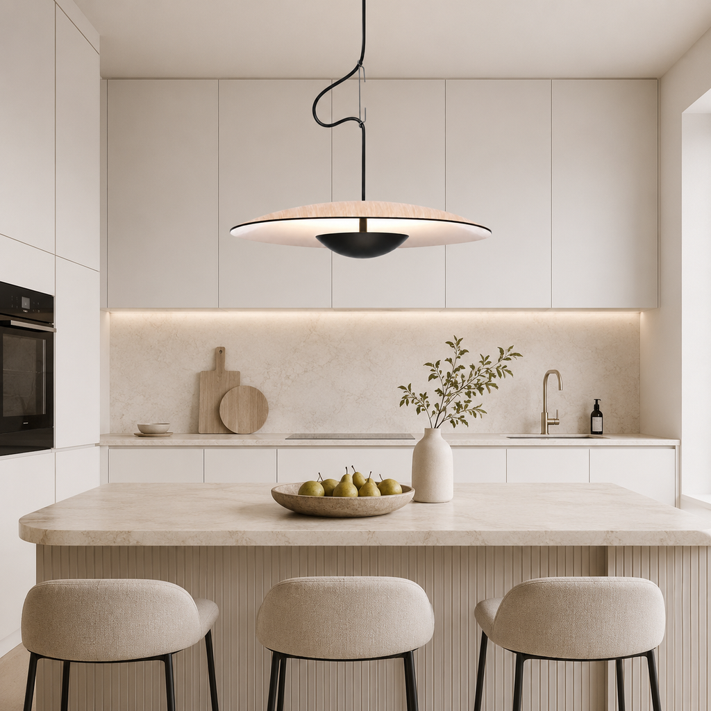 Casa Lumière Ginger Nordic Metalen Hanglamp - Metalen Design Lamp