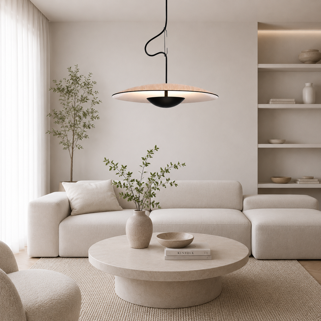 Casa Lumière Ginger Nordic Metalen Hanglamp - Metalen Design Lamp