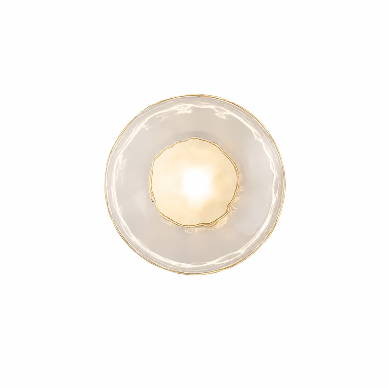 Casa Lumière Nordic Glazen Wandlamp - Ronde Design Lamp met Sfeerverlichting