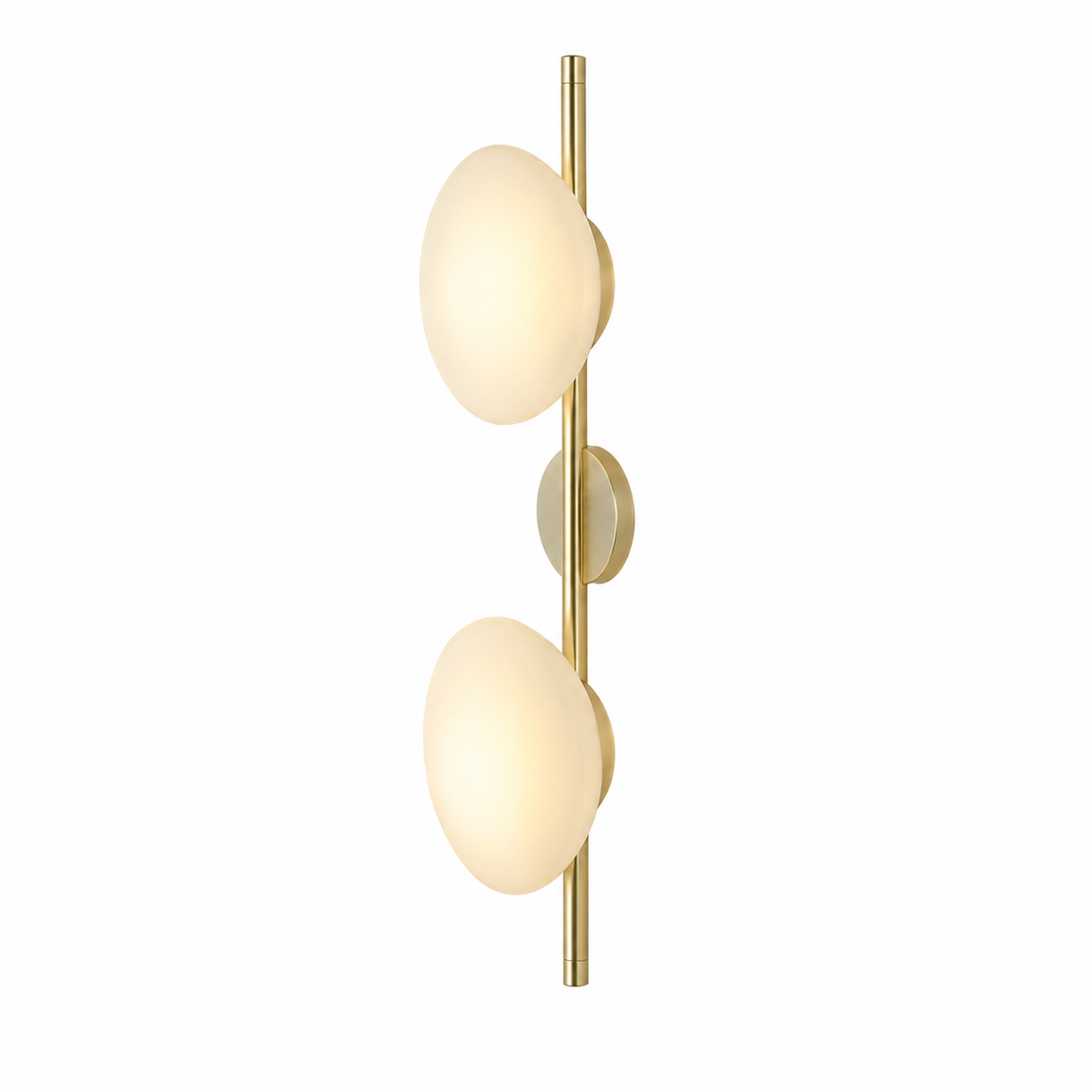 Casa Lumière Nordic Glazen Wandlamp - Ronde Design Lamp met Sfeerverlichting