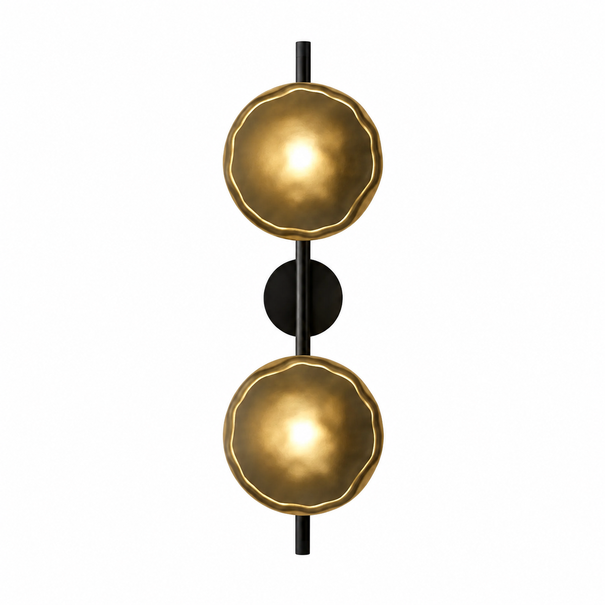 Casa Lumière Nordic Glazen Wandlamp - Ronde Design Lamp met Sfeerverlichting