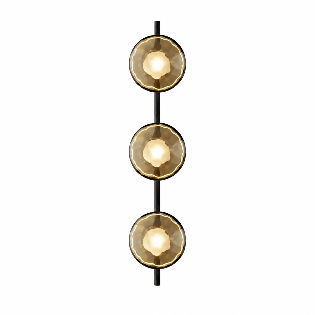 Casa Lumière Nordic Glazen Wandlamp - Ronde Design Lamp met Sfeerverlichting