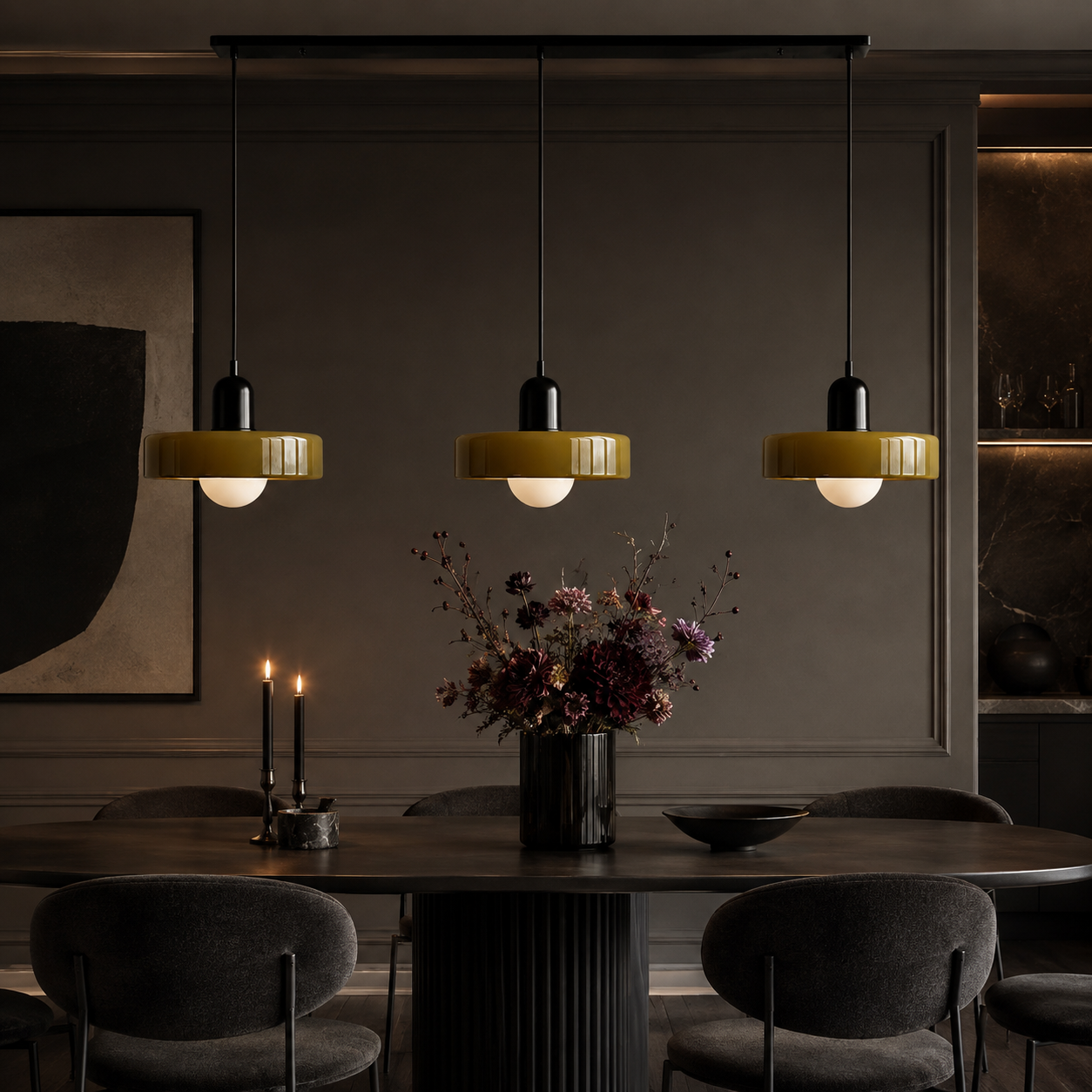 Casa Lumière Triple Retro Hanglamp - Design Lamp Sfeerverlichting