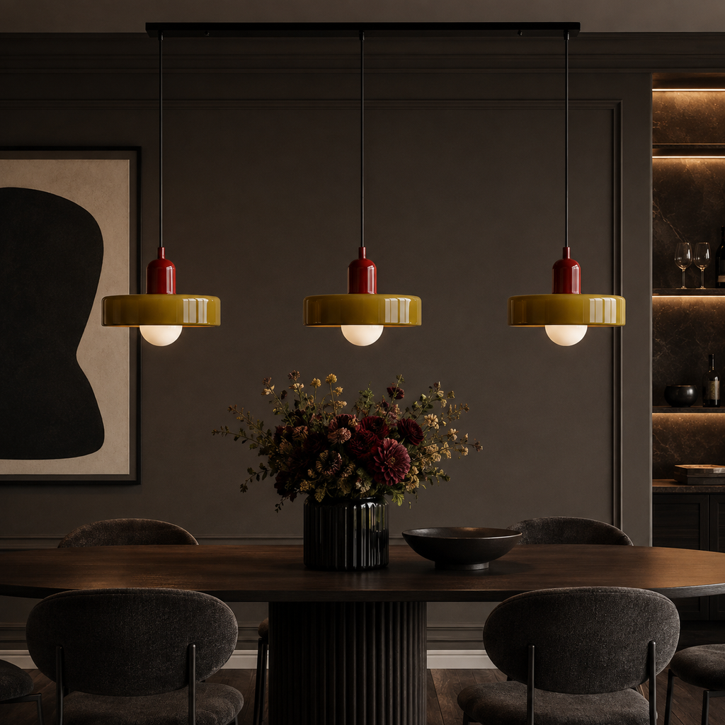 Casa Lumière Triple Retro Hanglamp - Design Lamp Sfeerverlichting