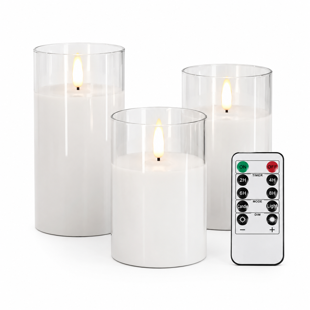 Casa Lumière Flameless Candles – Ambient Lighting with Remote Control
