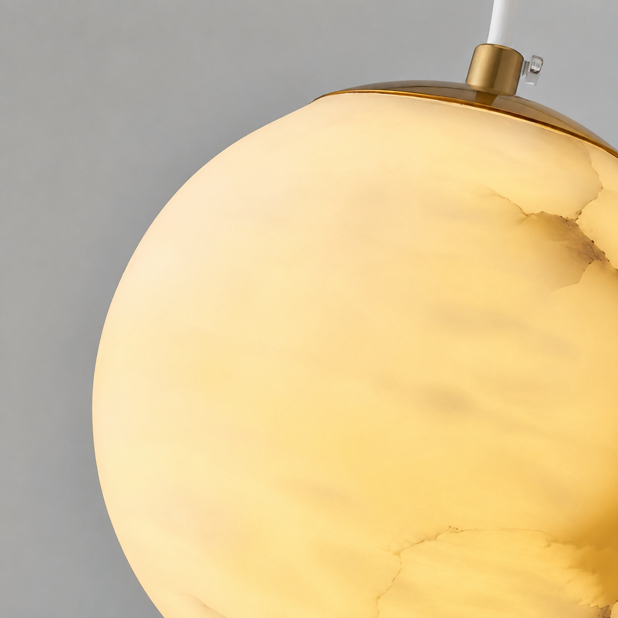 Casa Lumière Japandi Alabaster Hanglamp - Natuursteen Verlichting