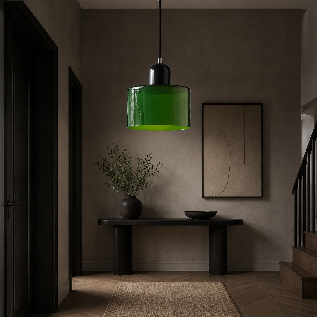 Casa Lumière Retro Glazen Hanglamp - Design Lamp Sfeerverlichting
