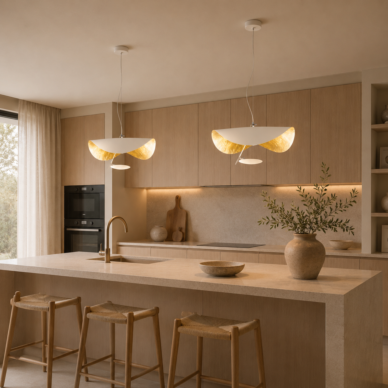 Casa Lumière Scandinavische Design Hanglamp - Artistieke Lichtreflectie