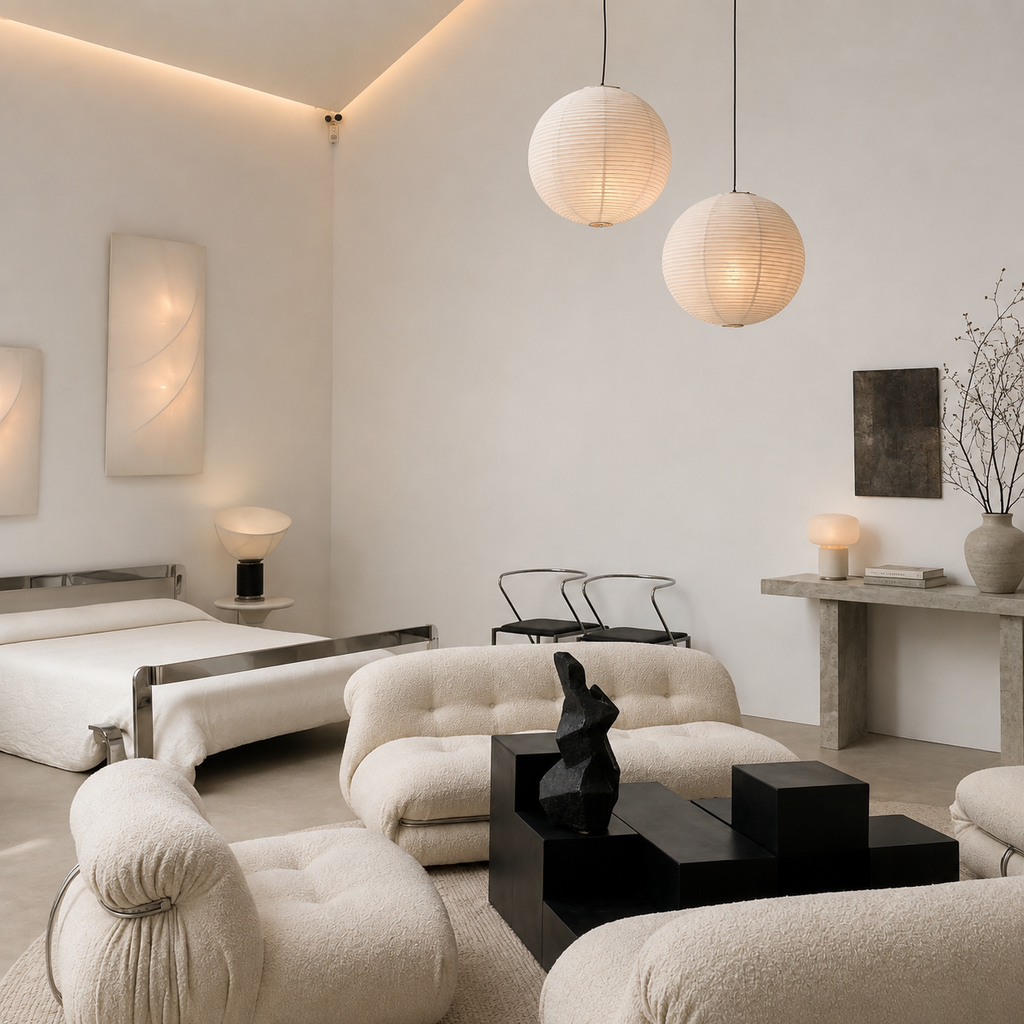 Casa Lumière Papieren Japandi Hanglamp - Design Lamp Sfeerverlichting
