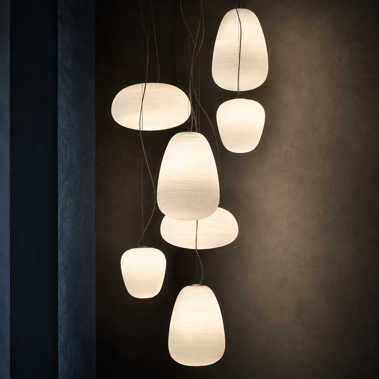 Casa Lumière Geribbelde Opaalglazen Hanglamp - Design Lamp met Diffuus Licht Sfeerverlichting