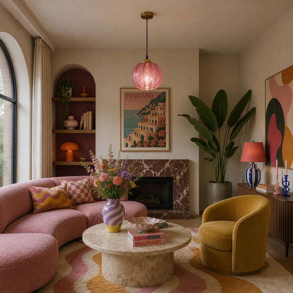 Casa Lumière Glazen Hanglamp Bladpatroon - Design Lamp