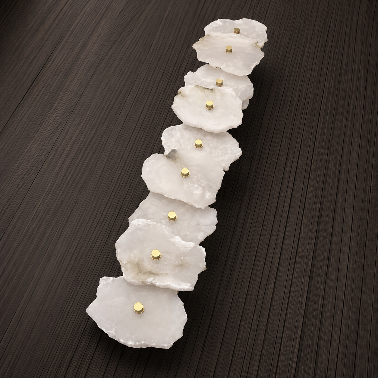 Casa Lumière Organische Marmeren Wandlamp - Design Lamp Zachte Sfeerverlichting