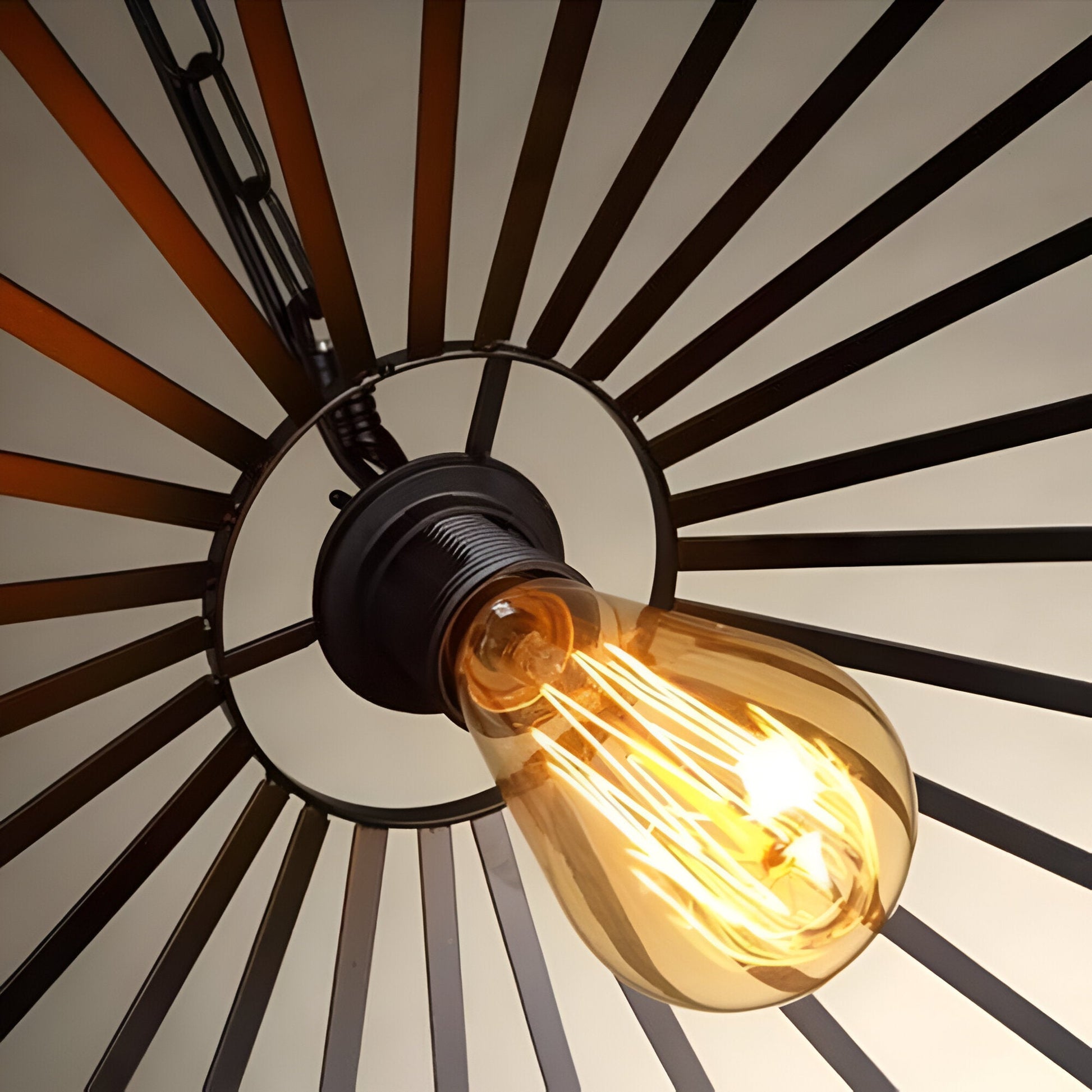 Casa Lumière Classic Hemp Rope Hanglamp - Rustiek IJzer