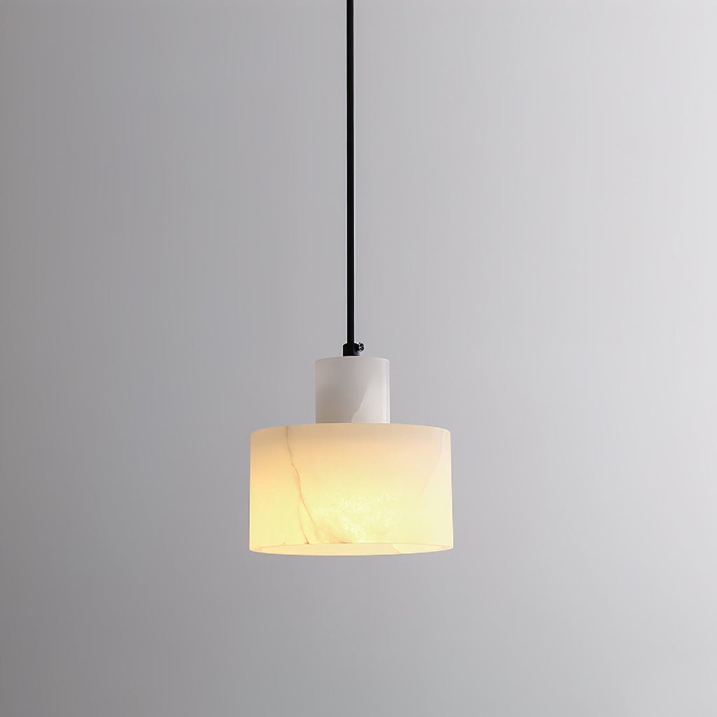 Casa Lumière Nordic Cylindrische Alabaster Hanglamp - Keuken Eiland, Slaapkamer, Eettafel