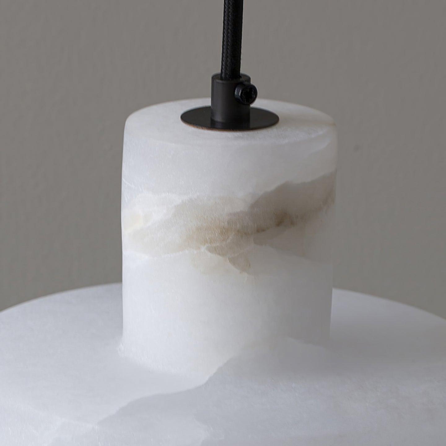 Casa Lumière Nordic Cylindrische Alabaster Hanglamp - Keuken Eiland, Slaapkamer, Eettafel