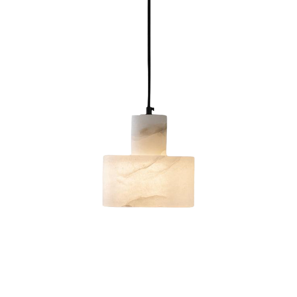 Casa Lumière Nordic Cylindrische Alabaster Hanglamp - Keuken Eiland, Slaapkamer, Eettafel