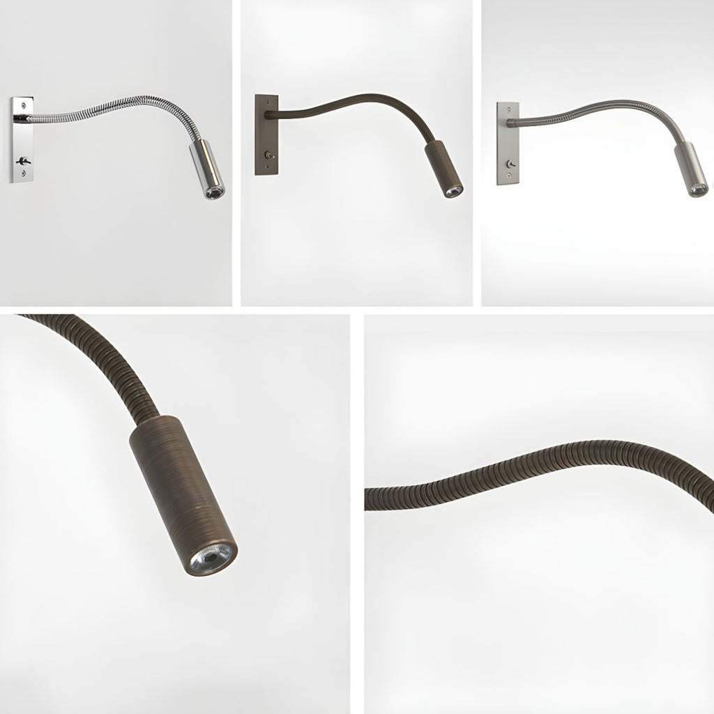 Casa Lumière Flexibele Wandlamp - Minimalistische Leeslamp voor Slaapkamer & Leeshoek