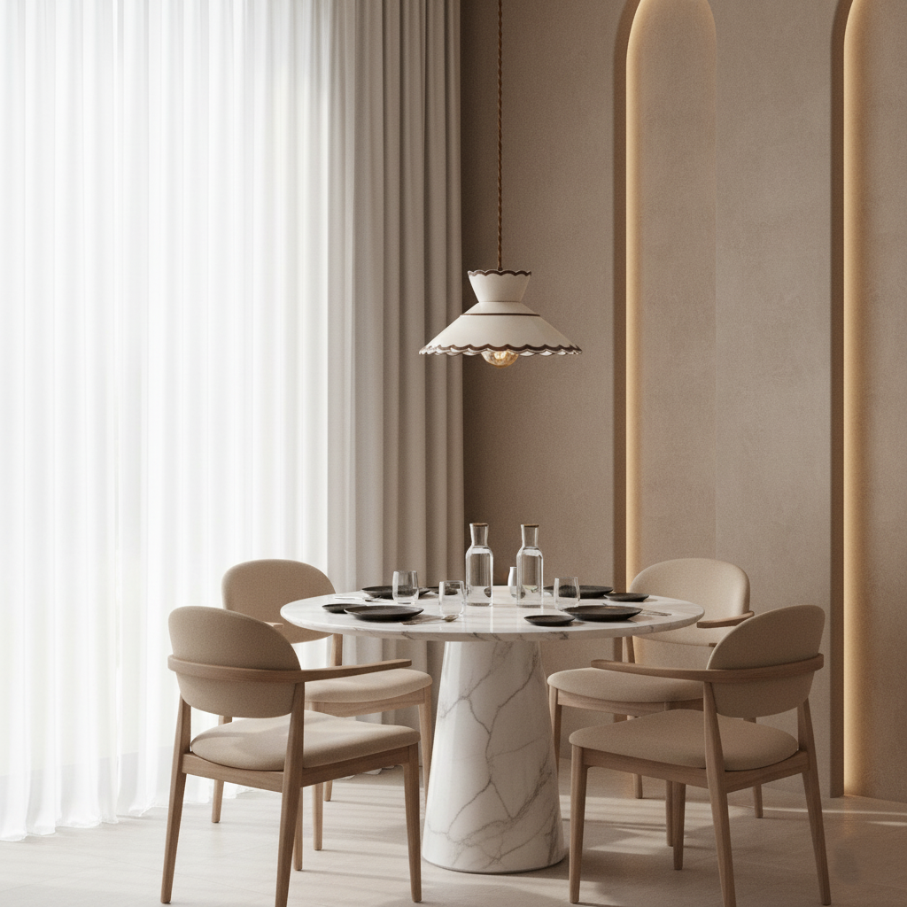 Casa Lumière Vintage Keramische Hanglamp - Klassieke Details