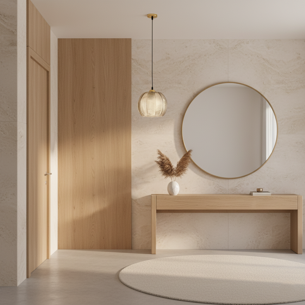 Casa Lumière Nordic Green Leaf Pattern Glazen Hanglamp