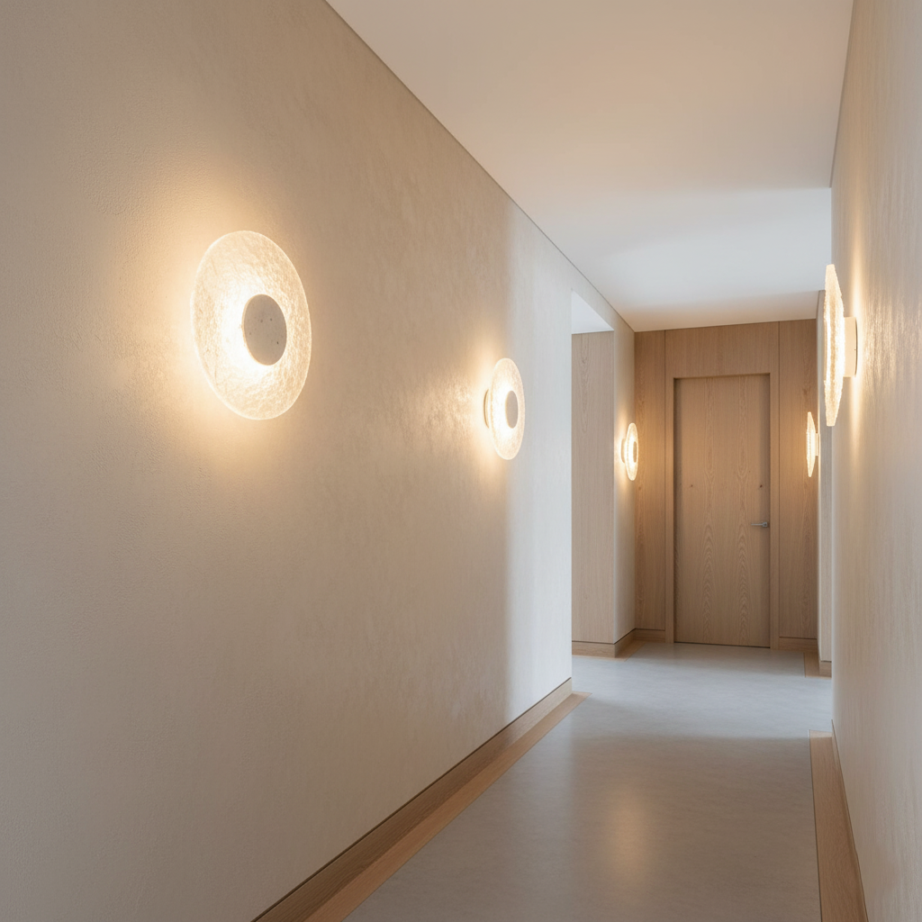 Casa Lumière Wandlamp van Acryl - Artistieke Sfeerverlichting Woonkamer, Slaapkamer & Hal