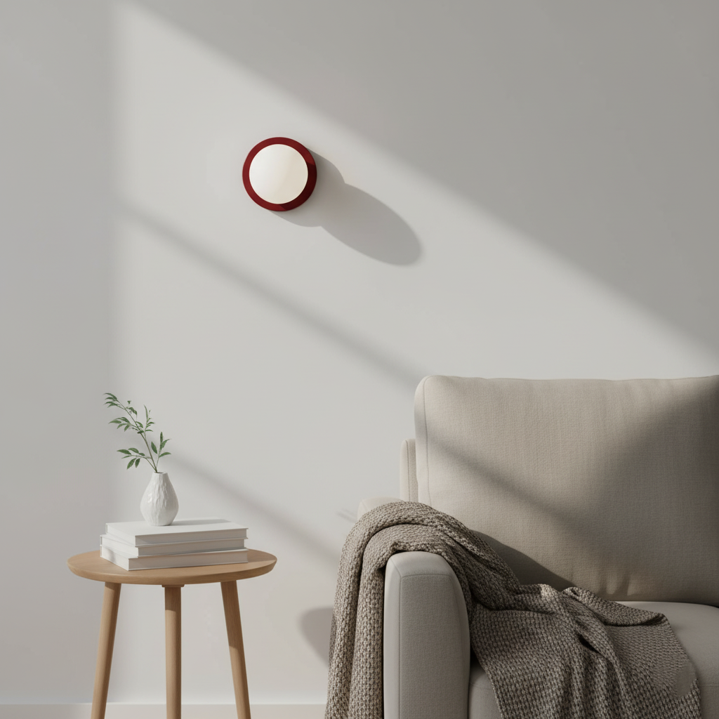 Casa Lumière Nordic Minimalistische LED Wandlamp - Ronde Vorm met Glazen Bol
