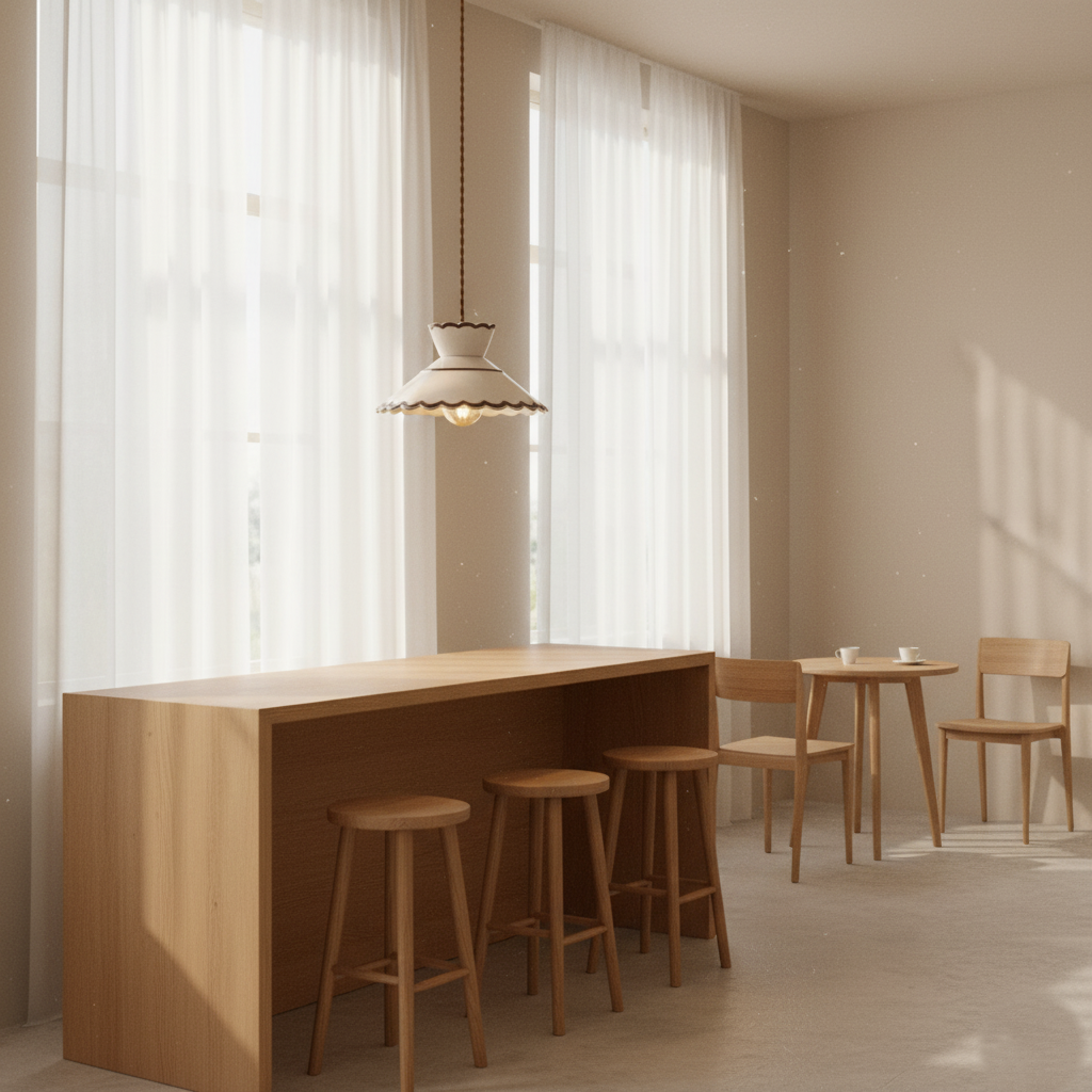 Casa Lumière Vintage Keramische Hanglamp - Klassieke Details