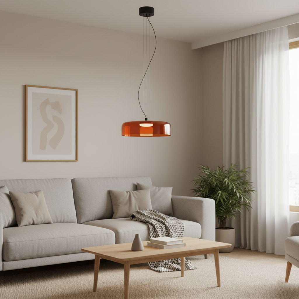 Casa Lumière Nordic Celestial Glazen Hanglamp - Warme Design Lamp Sfeerverlichting